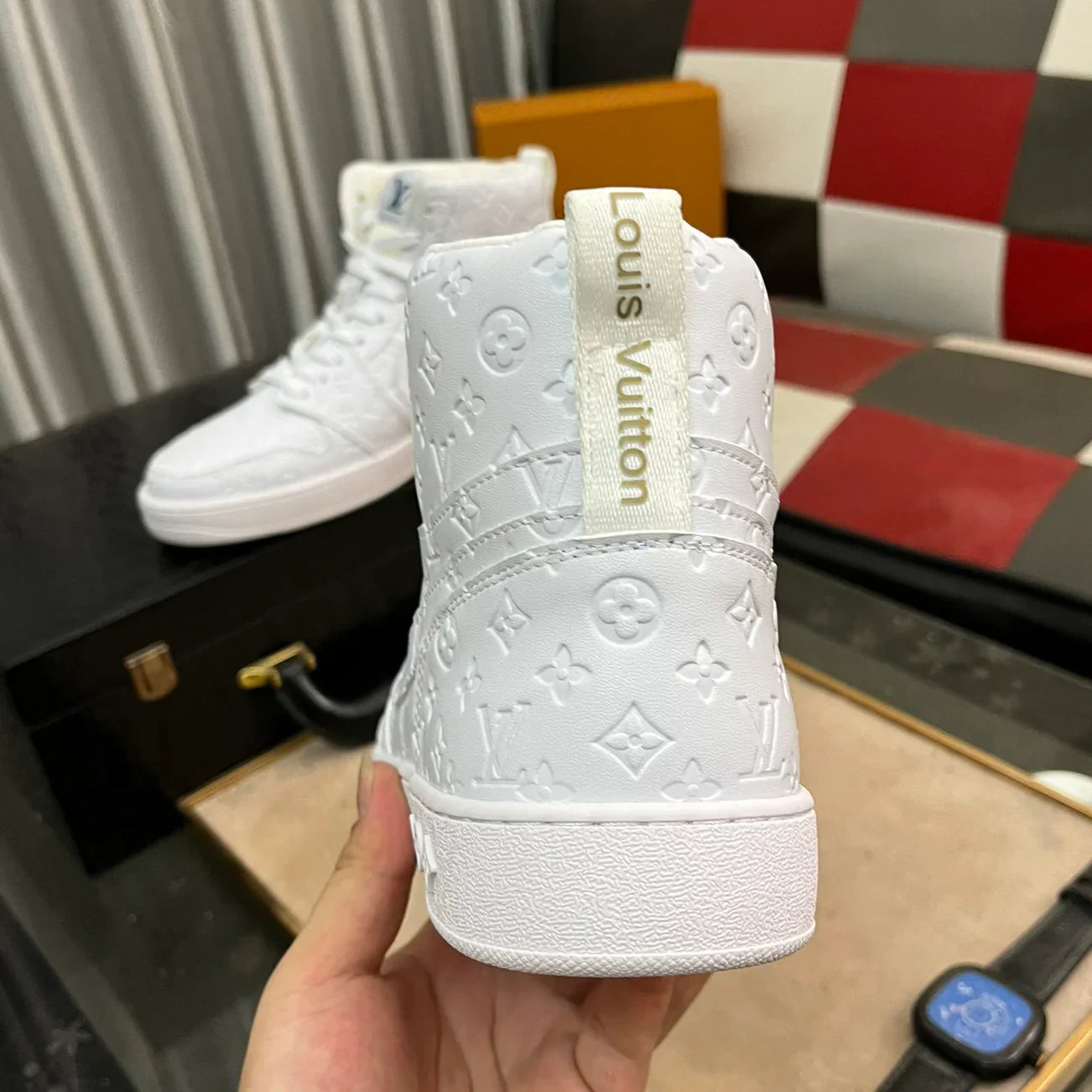 Men's new high top sports board shoes 1024102405