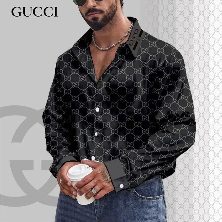 G Long Sleeve Button Shirt  0425031414