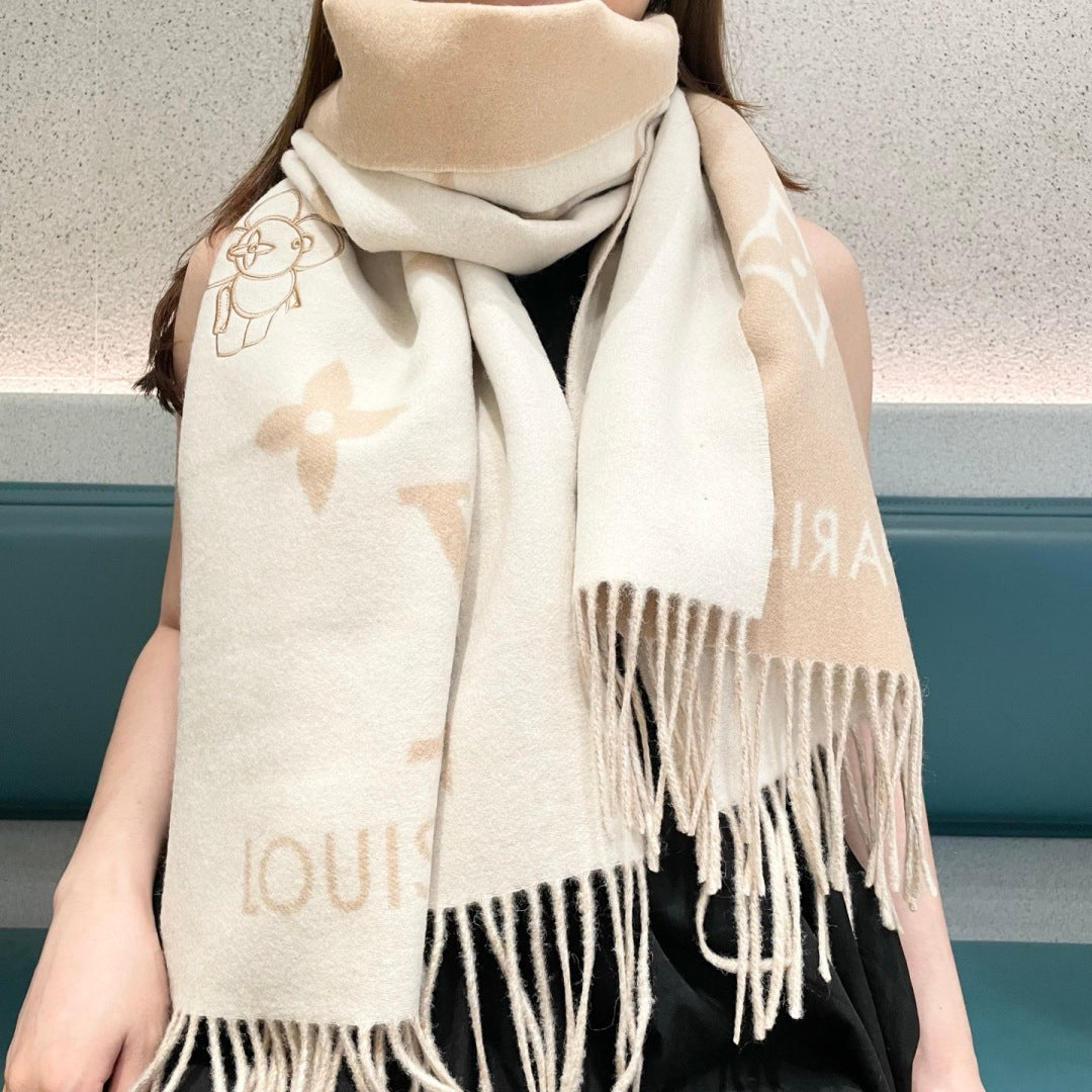 Classic Reversible Versatile Scarf 1025102812