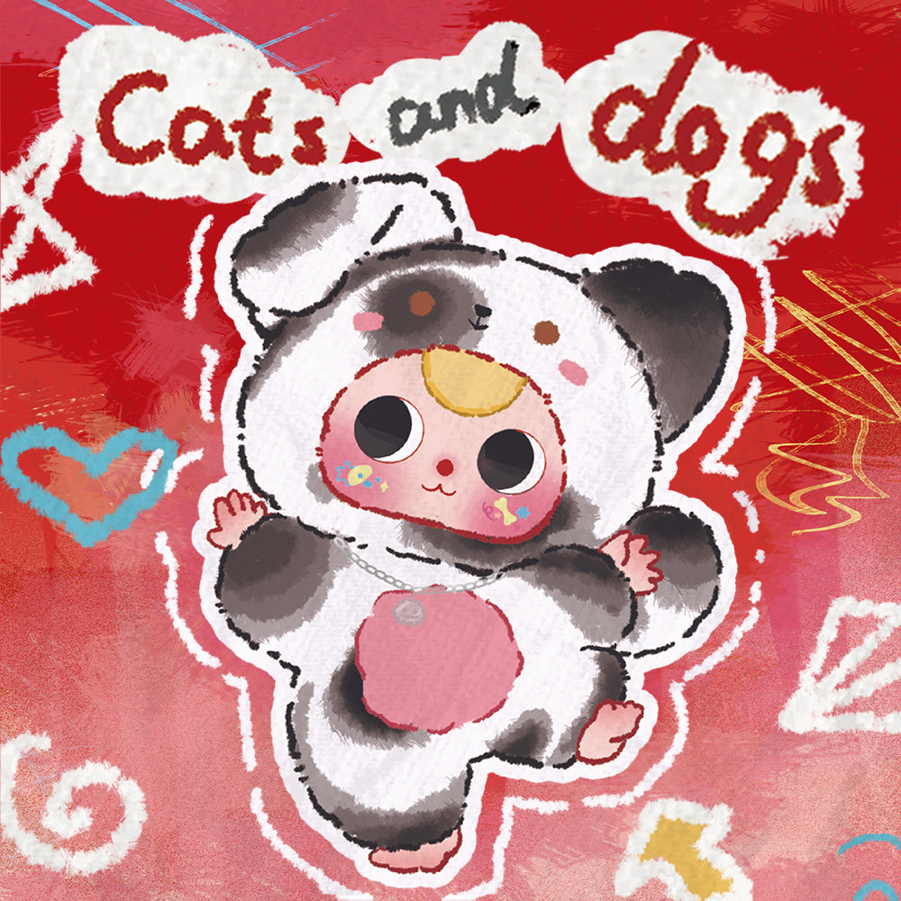 Baby Three - Cat & Dog Plush Blind Box(Babythree Official)