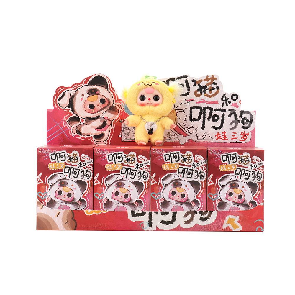Baby Three - Cat & Dog Plush Blind Box(Babythree Official)