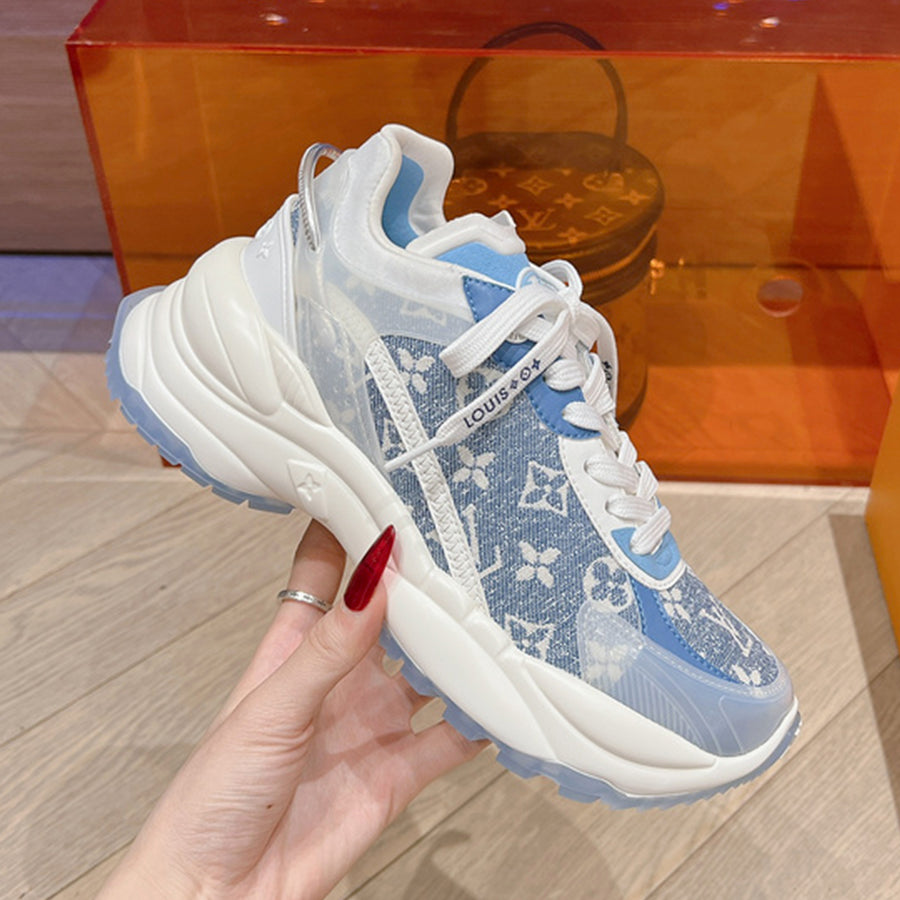 LUV The Latest Fashion Color Matching Women's All-match Casual Sneakers 0424082813