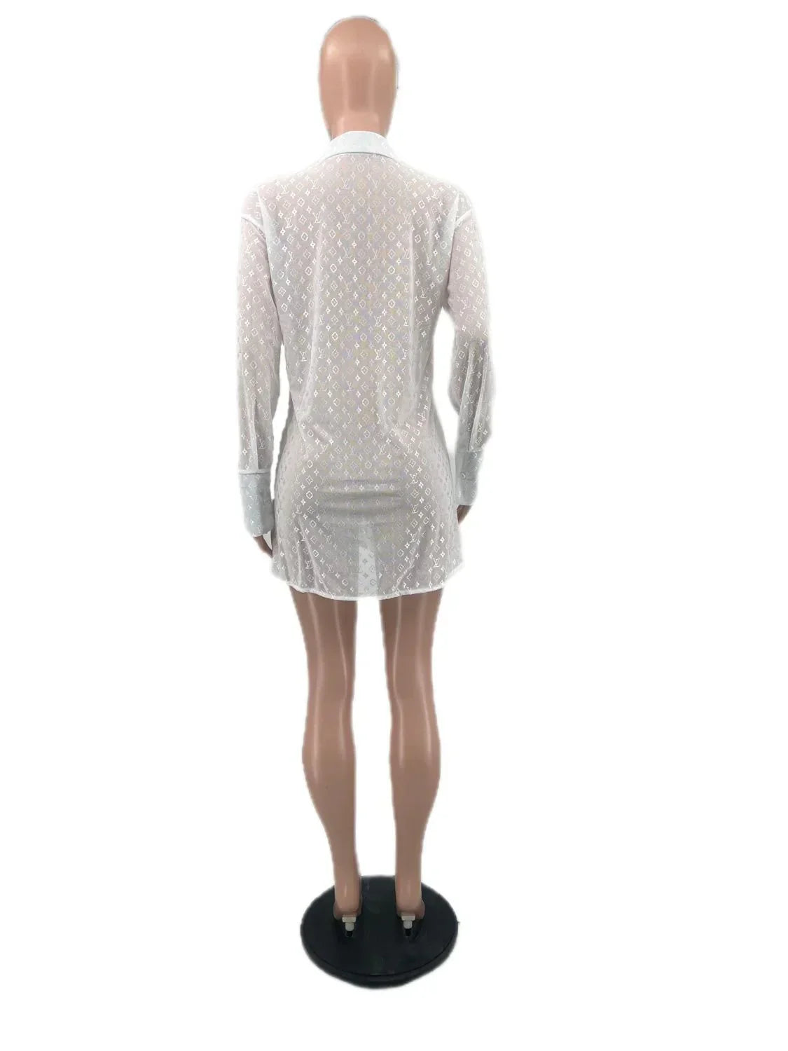 New Sexy Mesh Shirt Top 1024071933