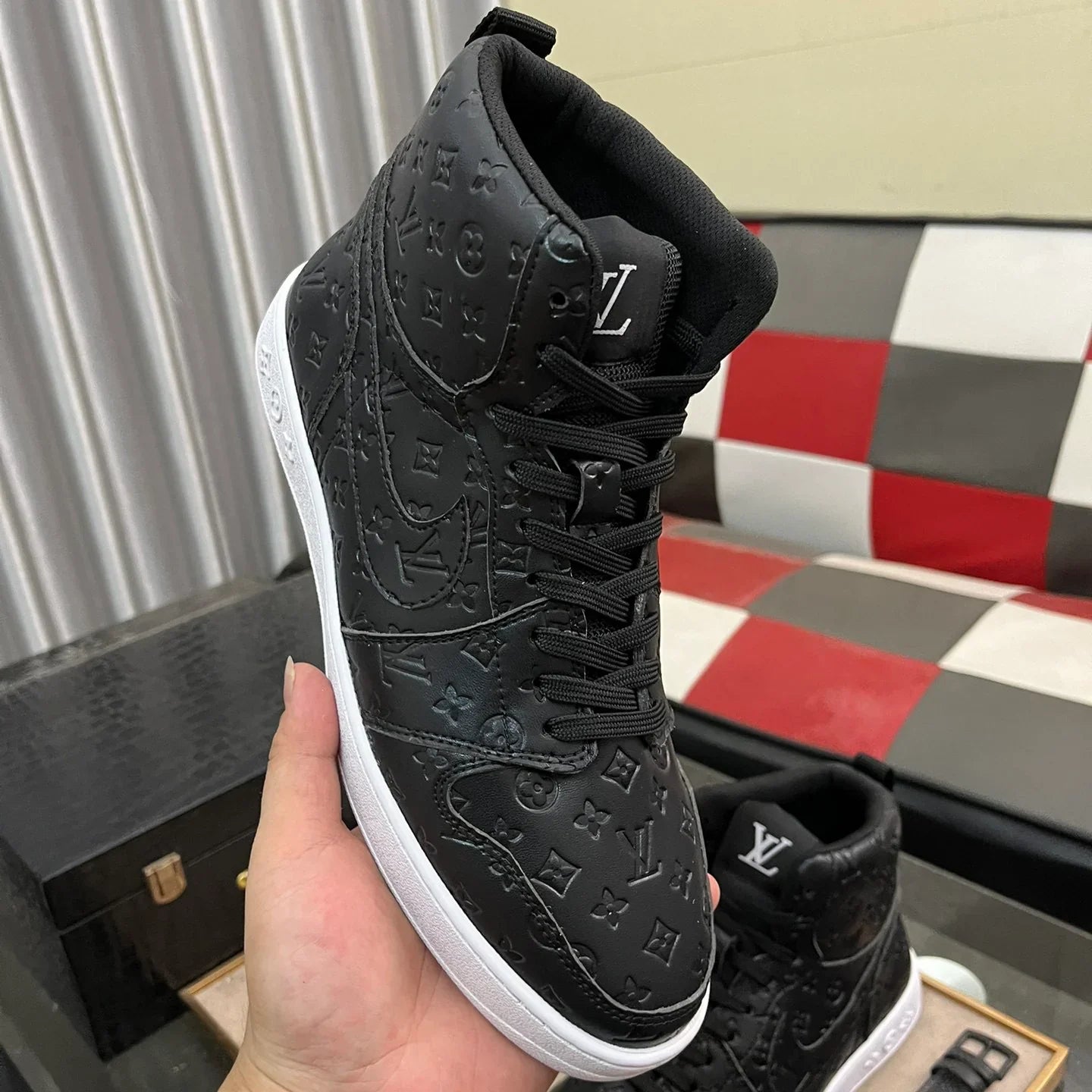 Men's new high top sports board shoes 1024102405