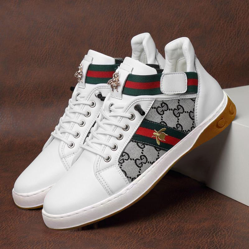 New G Logo White Sneakers