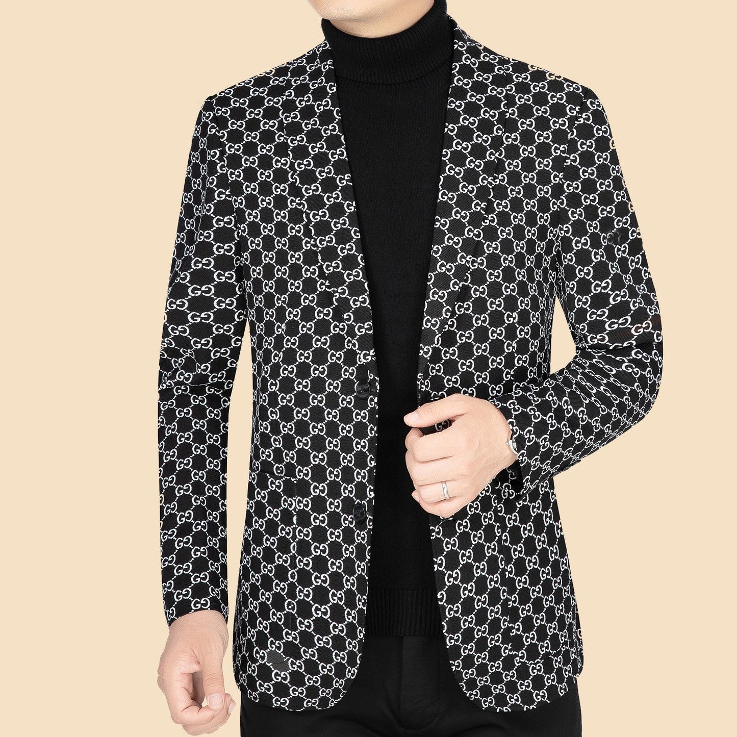 Trendy G Print Suit 08231208LTJ03