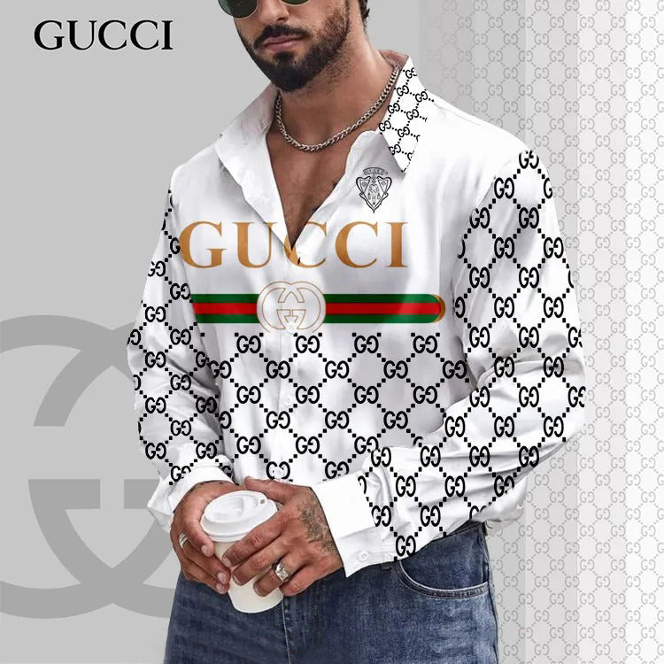 G Long Sleeve Button Shirt  0425031414