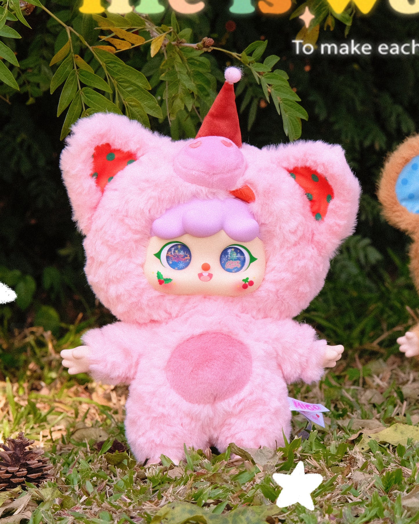 MIGO 400% Big Plush Give Yourself A Hug Lucky Bag(Babythree Official)