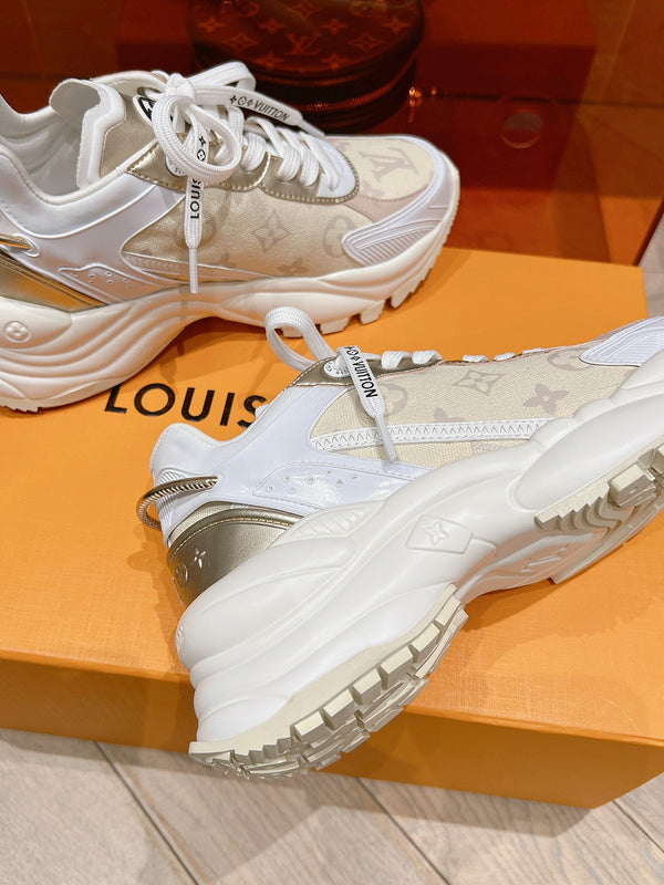 LUV The Latest Fashion Color Matching Women's All-match Casual Sneakers 0424082813