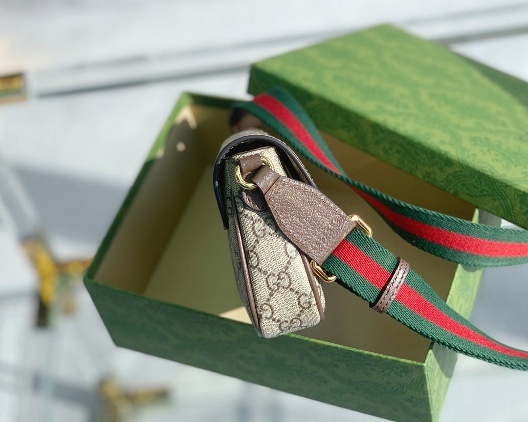 G Ophidia Mini Bag/Flap Envelope Bag XC0424061401