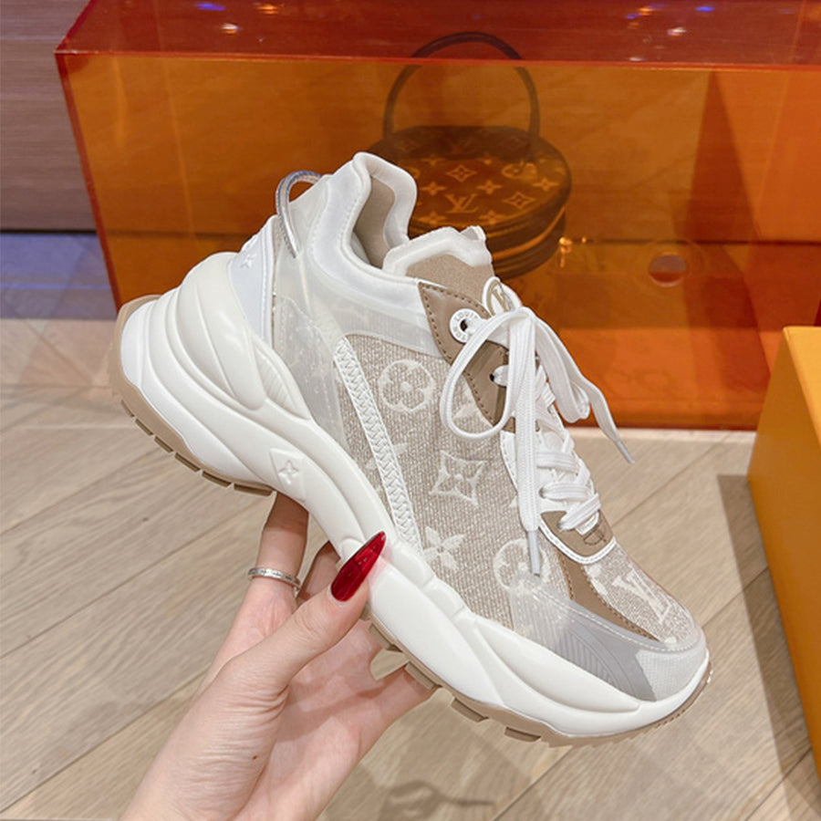 LUV The Latest Fashion Color Matching Women's All-match Casual Sneakers 0424082813