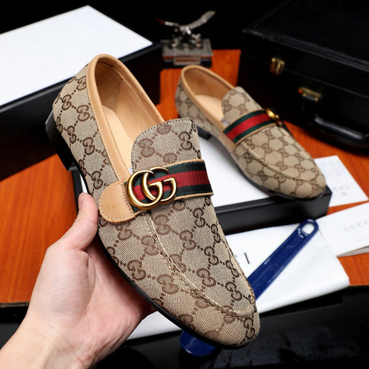 Men's Fashion Luxury G LOGO Casual Loafers