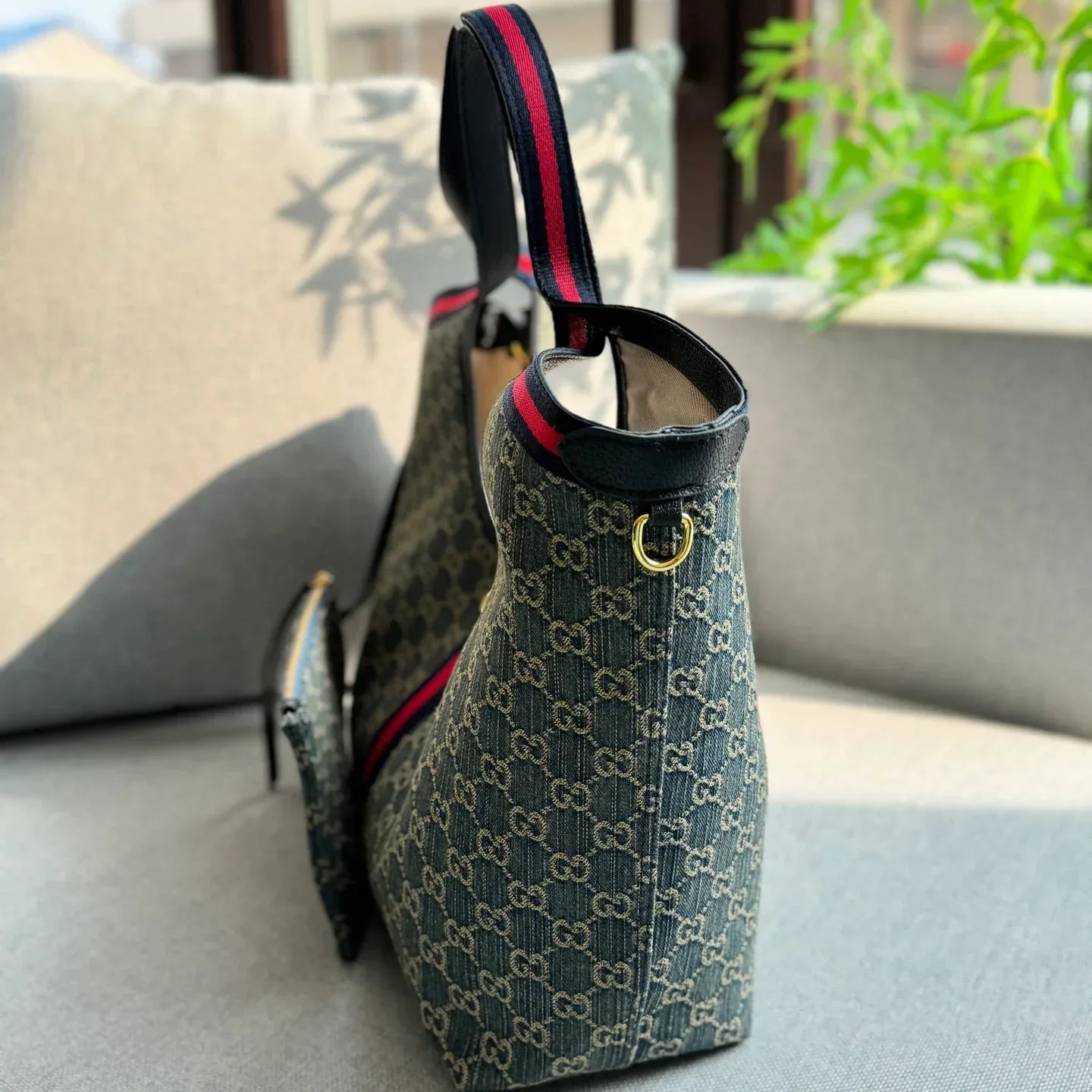 Half Moon HOBO Underarm Bag Canvas Bag Shoulder Bag 1025060905