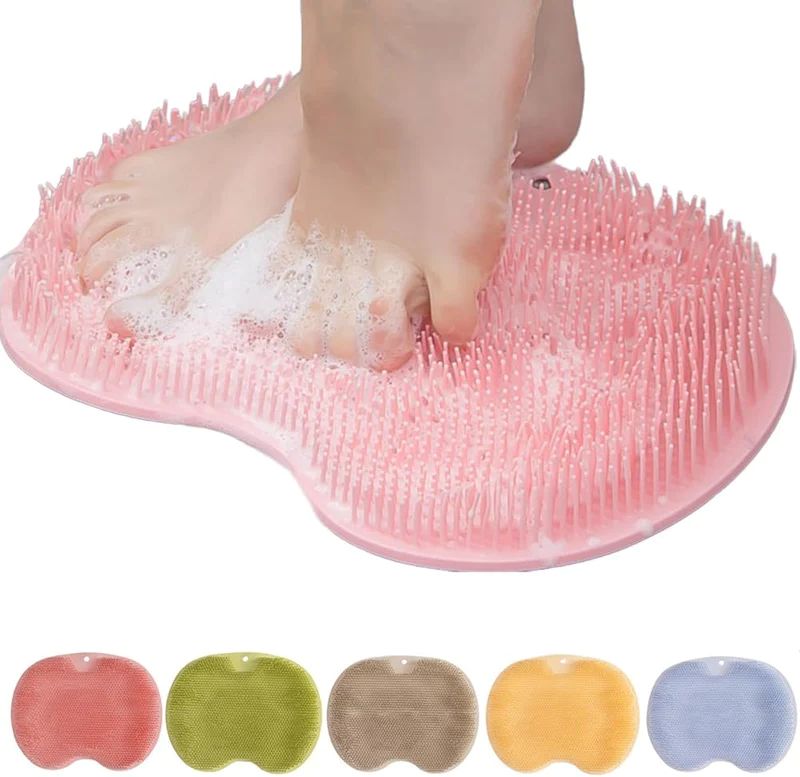 Eptchn Hands-Free Silicone Foot Scrubber Mat