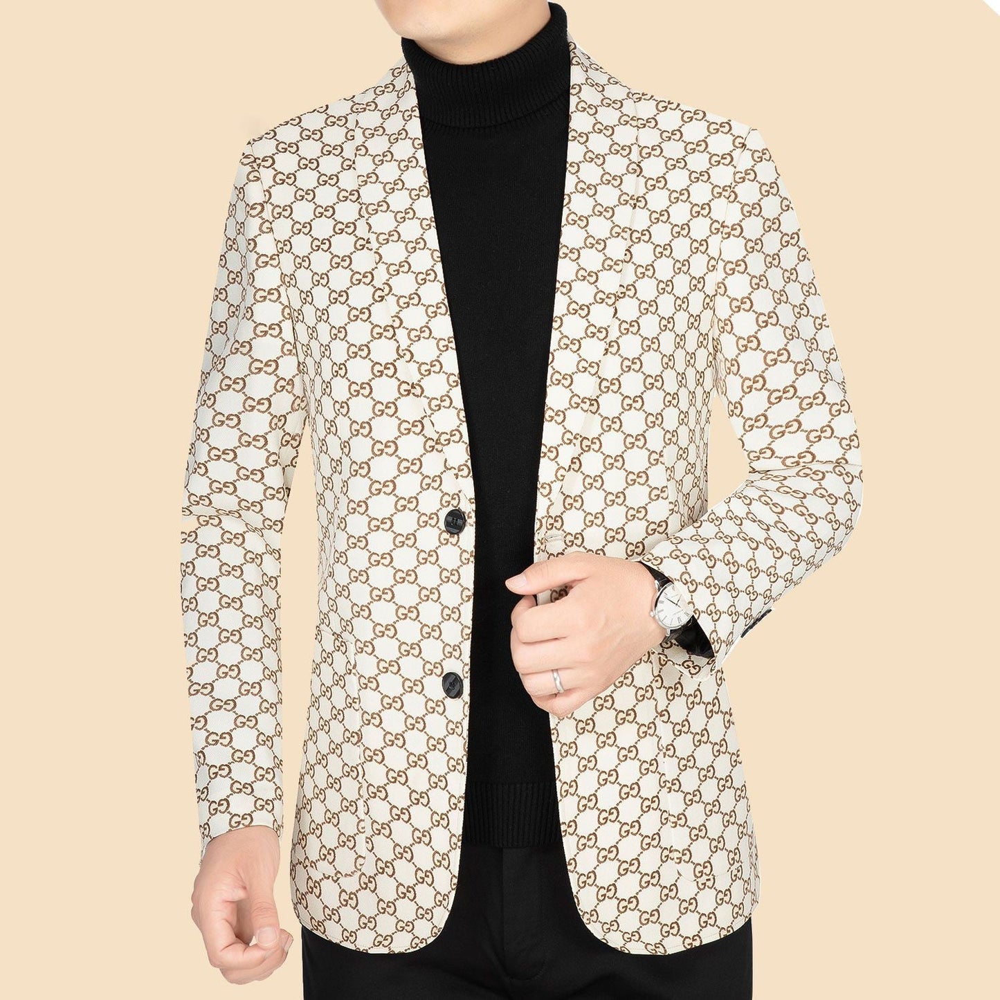 Trendy G Print Suit 08231208LTJ03