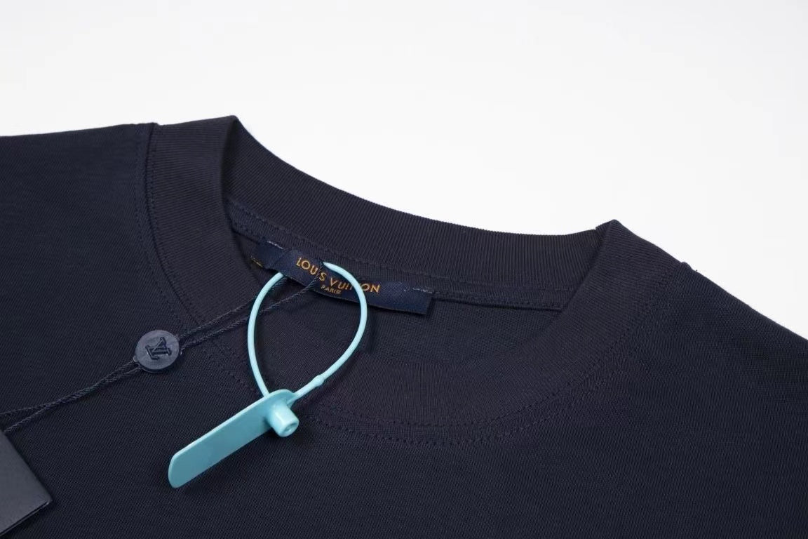 Spring and summer new letter classic round neck printed short-sleeved T-shirt loose 1209023