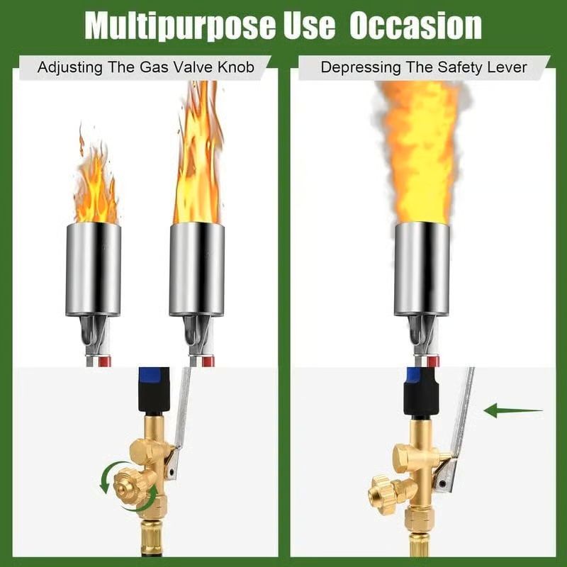 New Propane Torch Weed Burner Kit