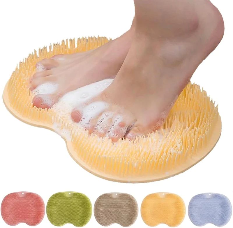 Eptchn Hands-Free Silicone Foot Scrubber Mat