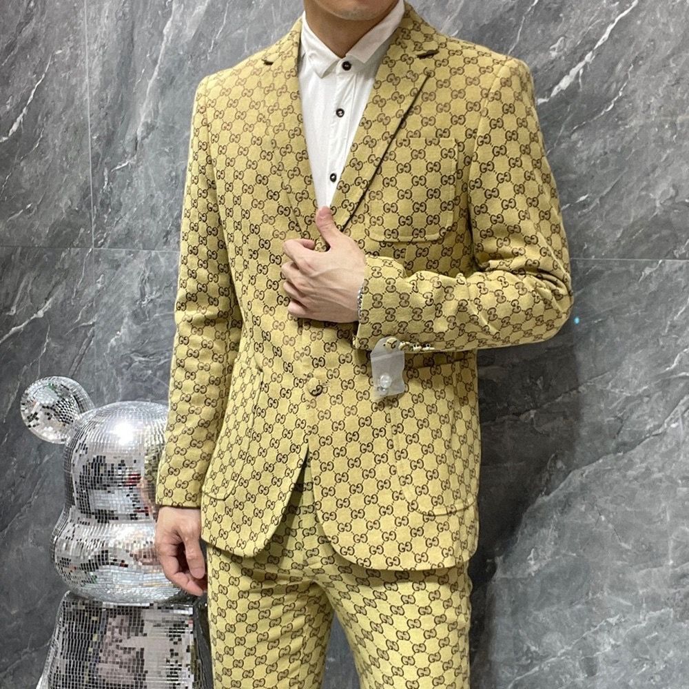 Yellow G High-end Trendy Casual Suit PD02032403