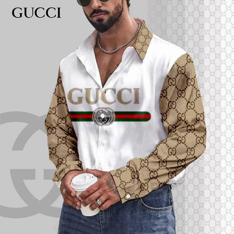 G Long Sleeve Button Shirt  0425031414