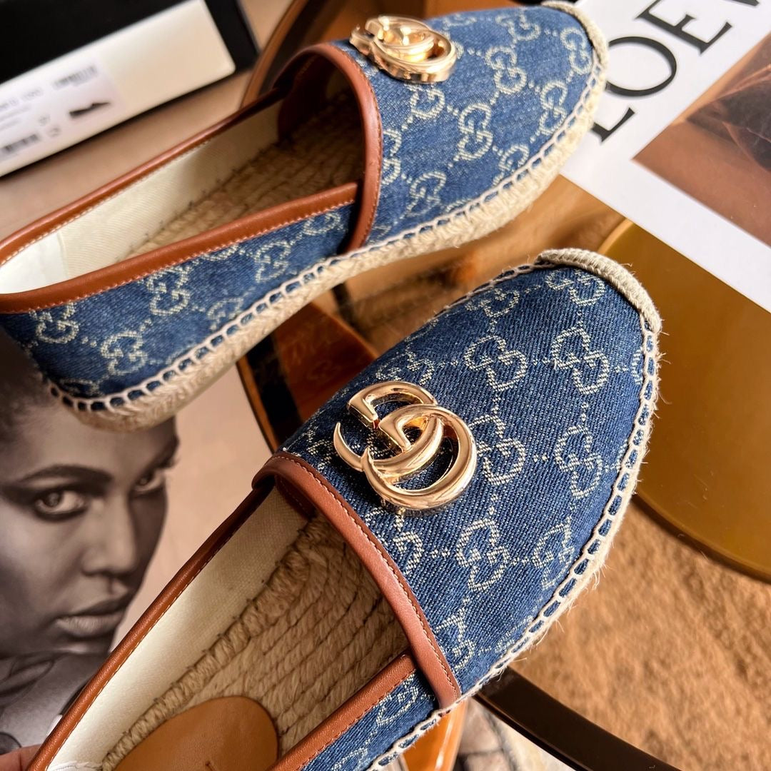 G Fashion trend grass woven shoes  PD12052403