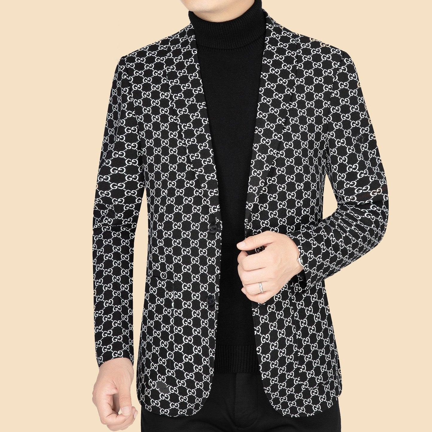 Trendy G Print Suit 08231208LTJ03