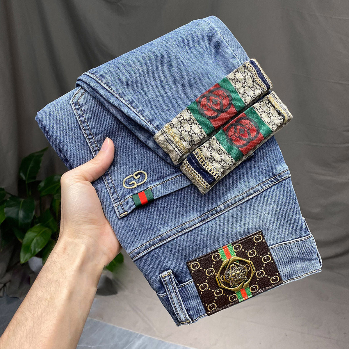 Fashion Slim fit cowboy pants PD1023080210