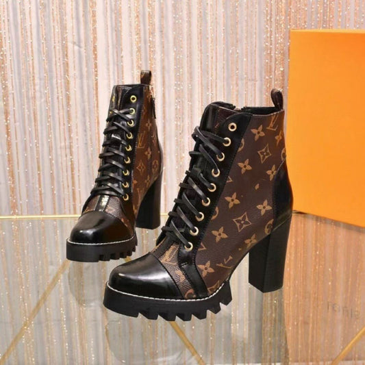 Fashion new chunky heel ankle boots PD1023071918