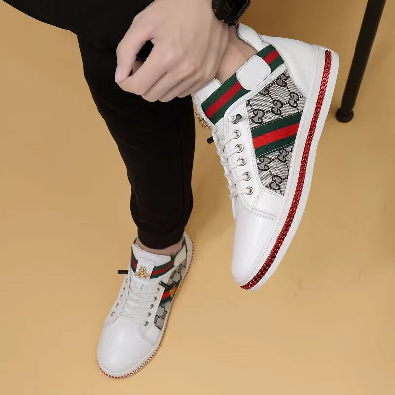 New G Logo White Sneakers