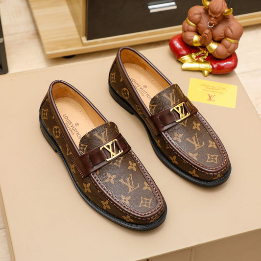 Men's V-shaped flower loafers 04240514023