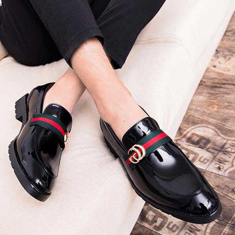 Men Brand Fashion Leather Footwear