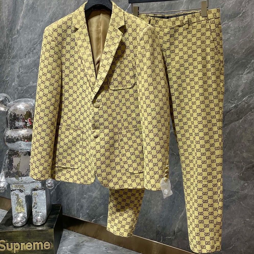 Yellow G High-end Trendy Casual Suit PD02032403
