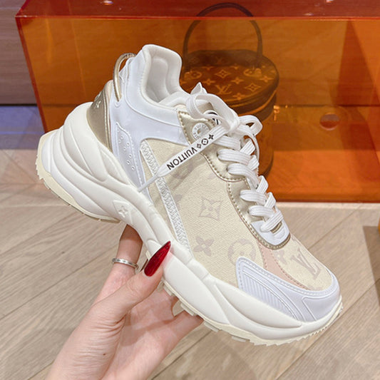 LUV The Latest Fashion Color Matching Women's All-match Casual Sneakers 0424082813