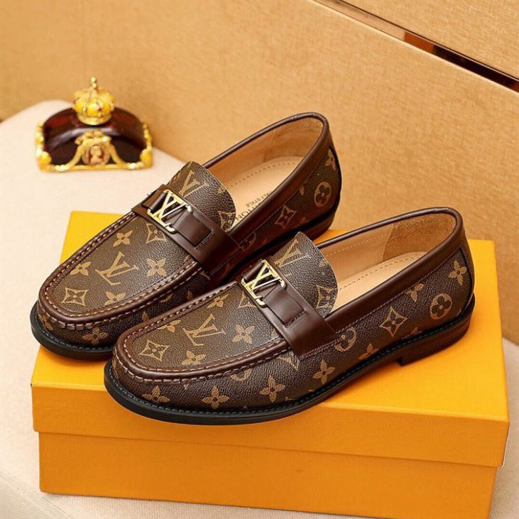 Men's V-shaped flower loafers 04240514023