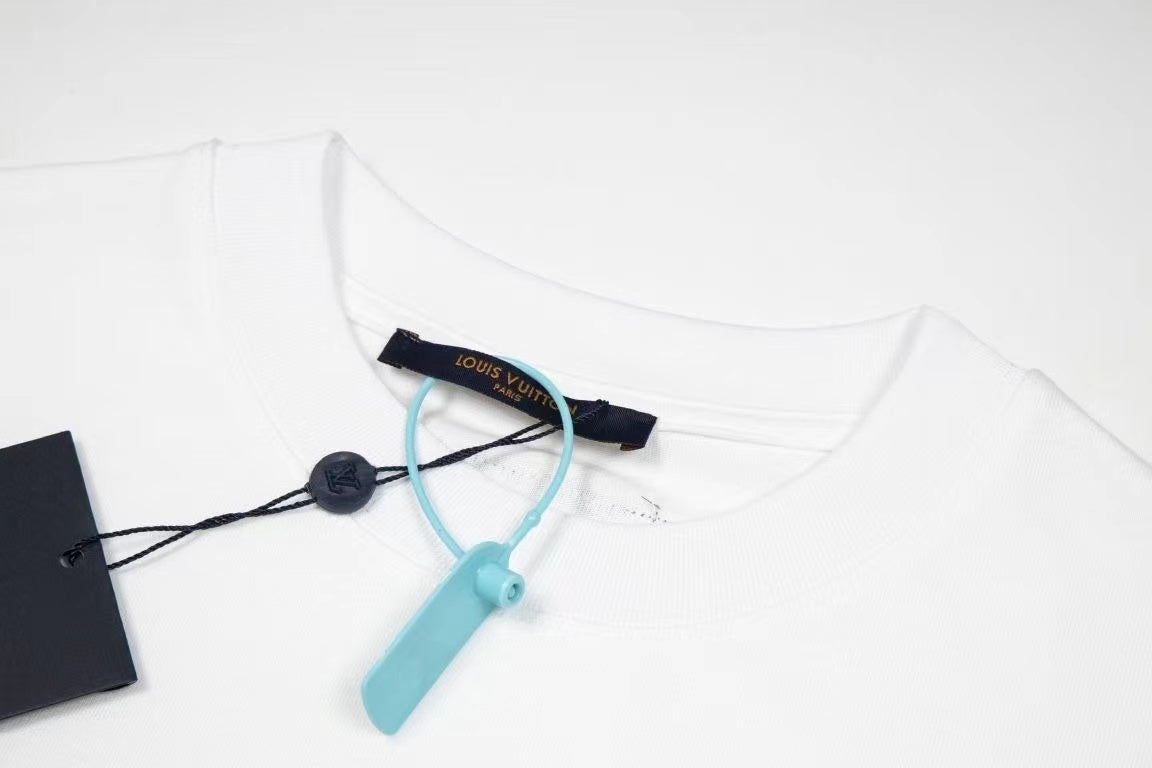 Spring and summer new letter classic round neck printed short-sleeved T-shirt loose 1209023