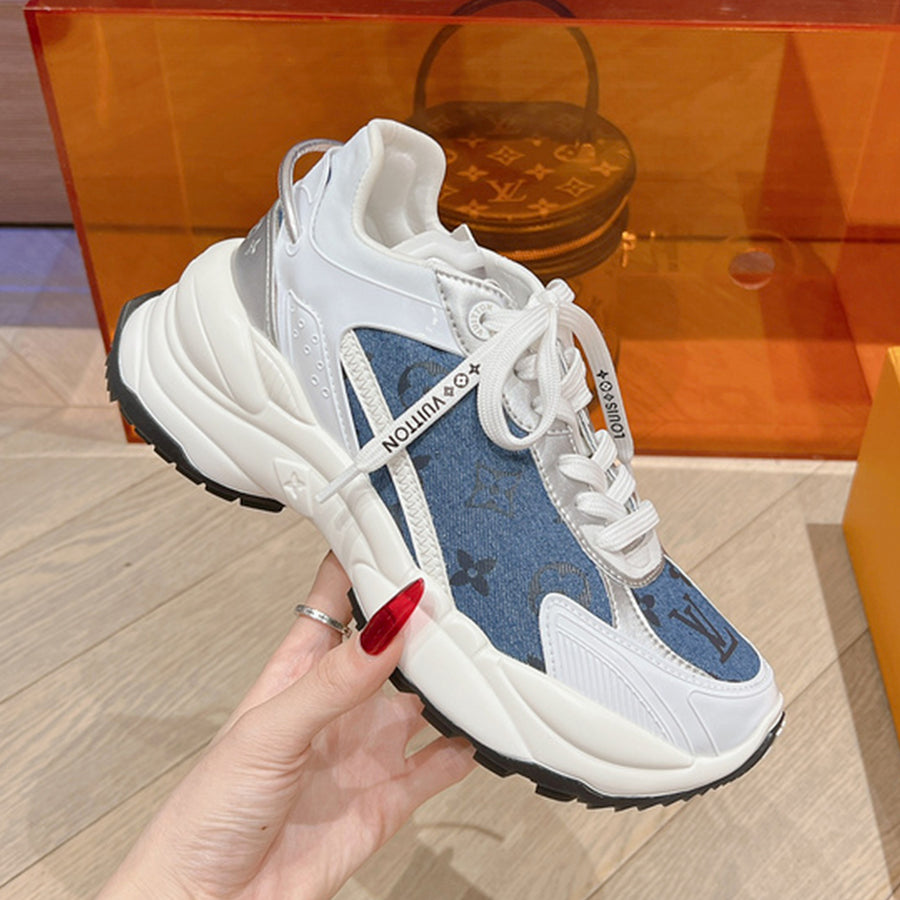 LUV The Latest Fashion Color Matching Women's All-match Casual Sneakers 0424082813