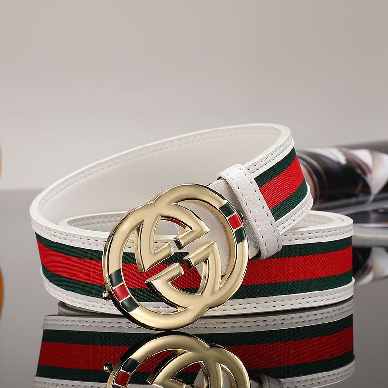 Belt men's smooth buckle casual all-match jeans belt