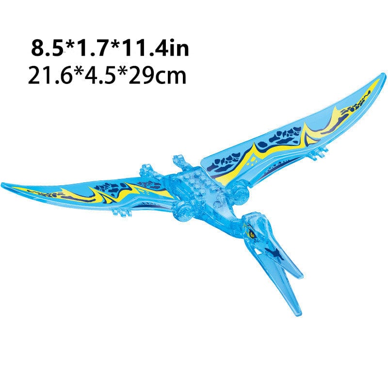 12" Dinosaur Jurassic Theme DIY Action Figures Building Blocks Toy Playsets
