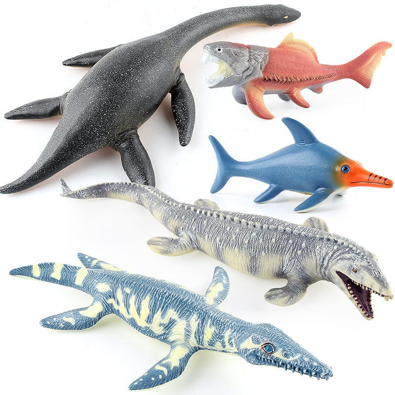 11"  Realistic Sea Ocean Series Dinosaur Solid Action Figure Mosasaurus Model Toy Decor