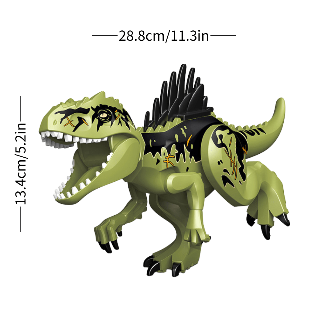 12" Dinosaur Jurassic Theme DIY Action Figures Building Blocks Toy Playsets