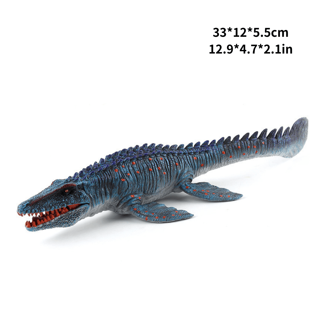 11"  Realistic Sea Ocean Series Dinosaur Solid Action Figure Mosasaurus Model Toy Decor