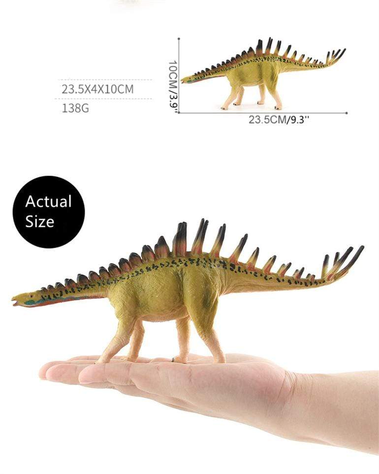 10" Realistic Miragaia Dinosaur Solid Action Figure Model Toy Decor