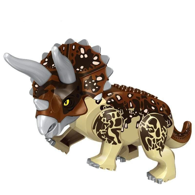 12" Dinosaur Jurassic Theme DIY Action Figures Building Blocks Toy Playsets