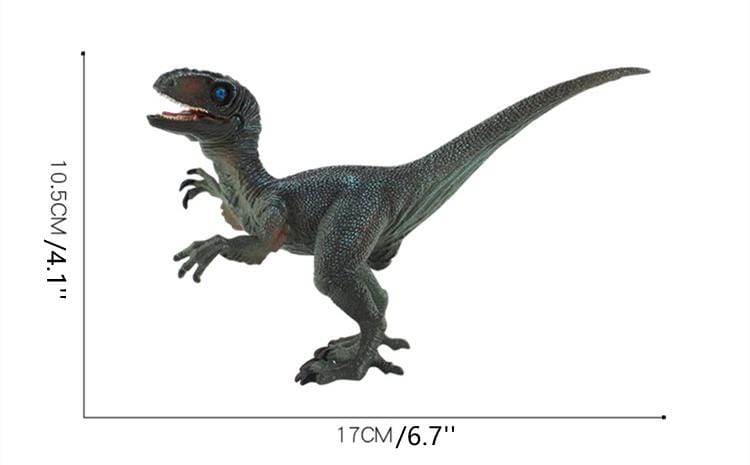 7‘’ Realistic Velociraptor Dinosaur Solid Action Figure Model Toy Decor