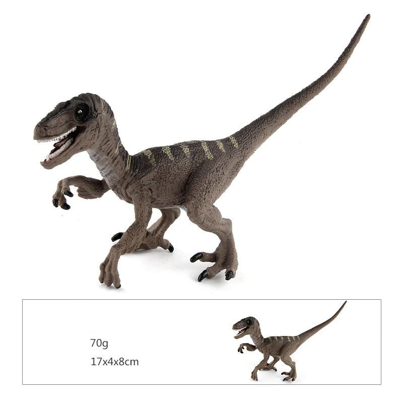 7‘’ Realistic Velociraptor Dinosaur Solid Action Figure Model Toy Decor