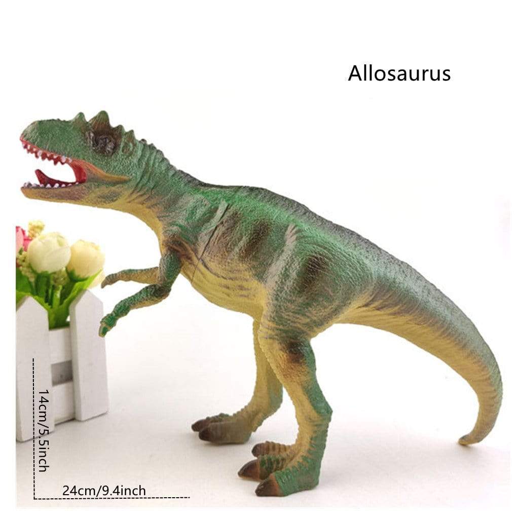 Different Types of Dinosaurs with Sound T Rex Triceratops Stegosaurus Model Toy for Kids