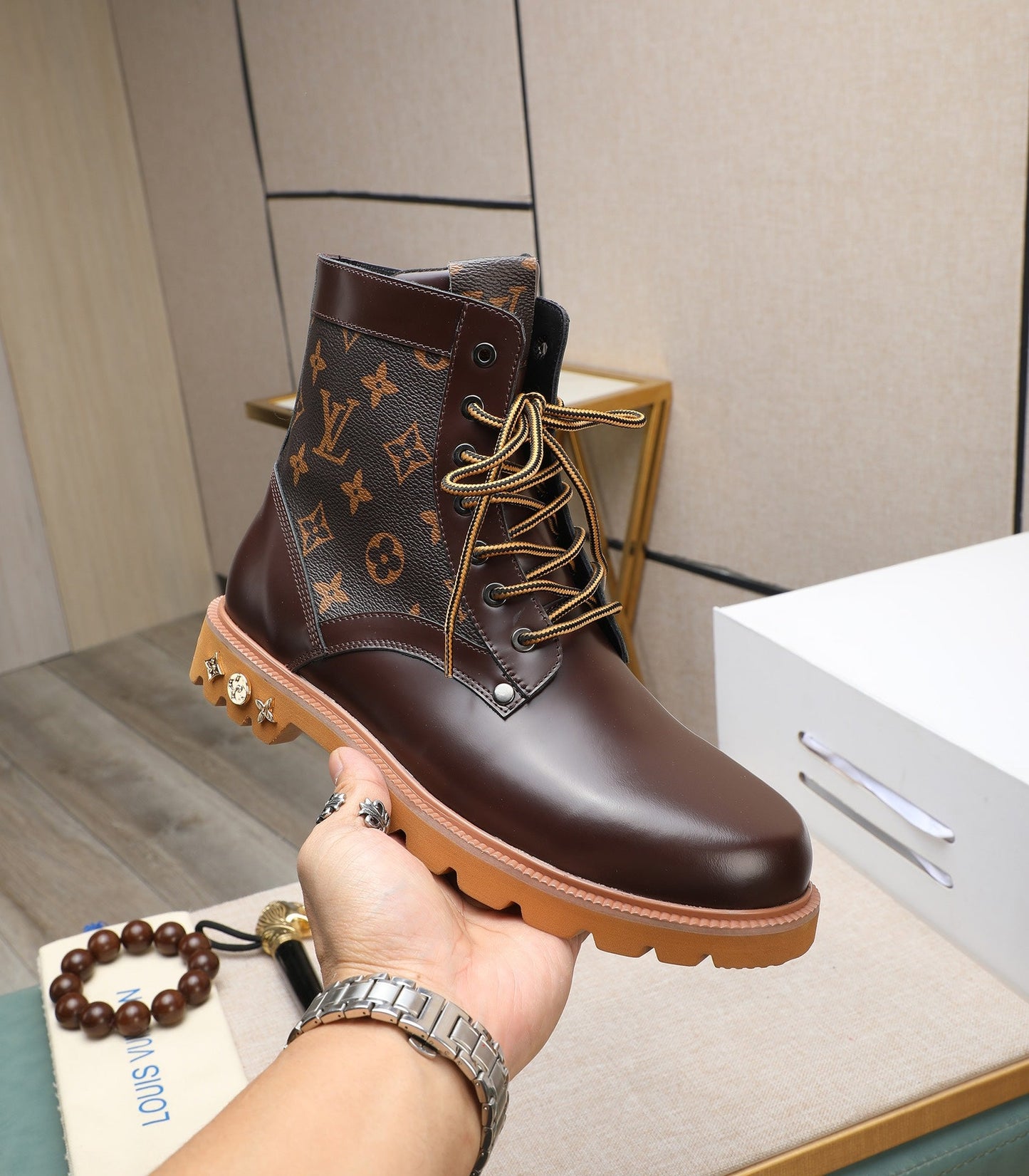 Stylish classic men's high-top boots XC0425101103