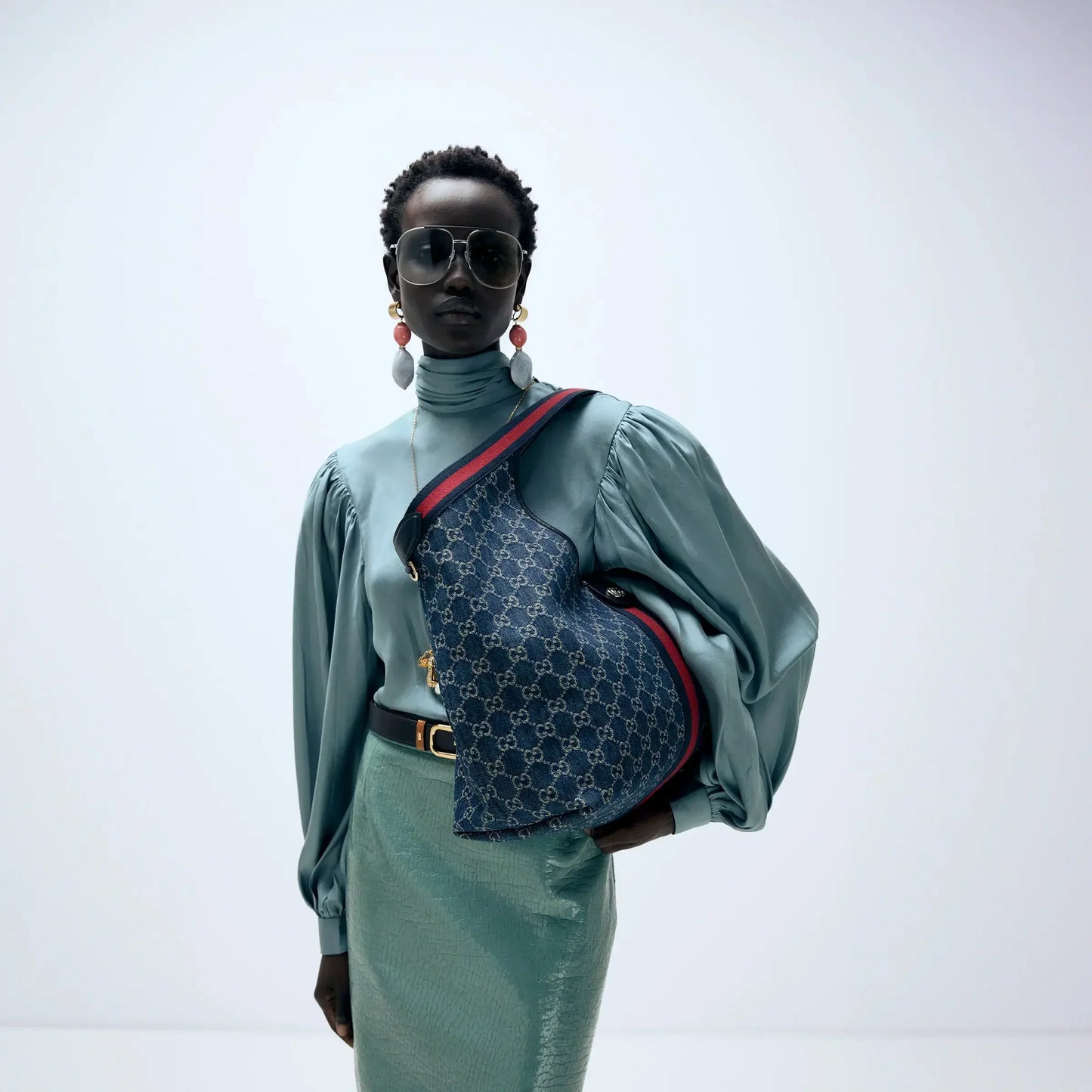 Half Moon HOBO Underarm Bag Canvas Bag Shoulder Bag 1025060905