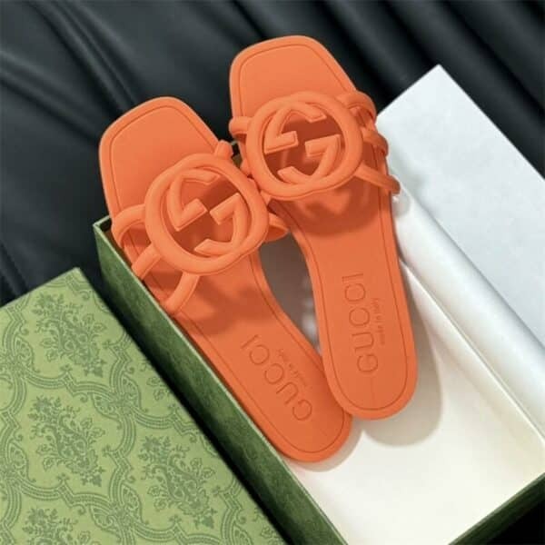 G Women Interlocking G Espadrille Slides 10240627