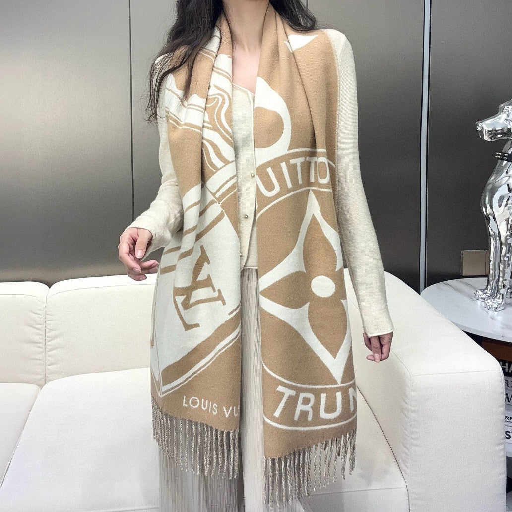 New Reversible Cashmere Scarf 1025102804